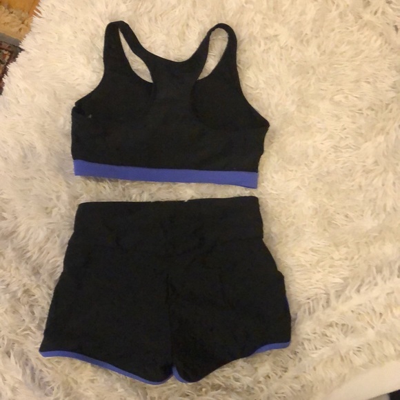 Sporty swim set coordinate/ workout coordinate set. - Picture 2 of 8